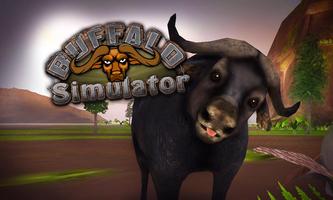 Wild Buffalo Simulator 3D Affiche