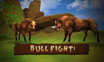 Bull Simulator 3D Wildlife capture d'écran 2