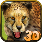 Cheetah Simulator 3D Attack ícone