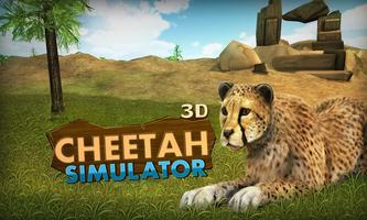 Cheetah Simulator 3D Attack Affiche