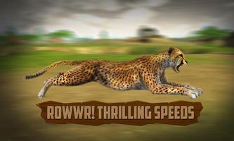 Cheetah Simulator 3D Attack capture d'écran 1