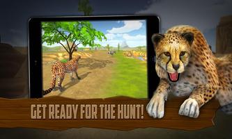 Cheetah Simulator 3D Attack capture d'écran 2