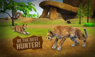 Cheetah Simulator 3D Attack capture d'écran 3
