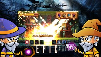 Divine Blade : Magic & Wizard Rampage Defense Affiche