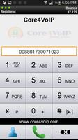 Core4VoIP Mobile Dialer UAE screenshot 2
