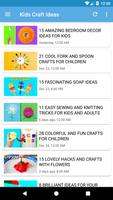 Kids Craft Ideas capture d'écran 1