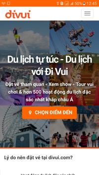 DiVui - Đặt Vé, Tour, Show Giá Rẻ poster