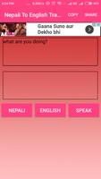 Nepali To English  Converter syot layar 1