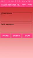 English To Somali  Converter تصوير الشاشة 2