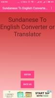 Sundanese To English Convert постер