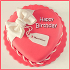 Name on Birthday Cake - Photo on Birthday Cake icon