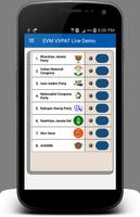 EVM VVPAT Live Demo الملصق