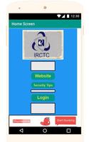 Railway Reservation IRCTC Affiche