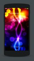 Abstract Neon Lock Screen poster