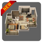 Apartment Floor Plan Design icon