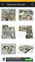 Apartment Floor Plan Design poster