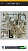 Apartment Floor Plan Design اسکرین شاٹ 3