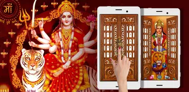 Durga Ji Door Lock Screen