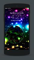 3D Neon Lock Screen постер