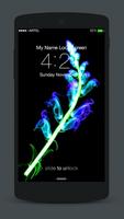 برنامه‌نما 3D Neon Lock Screen عکس از صفحه