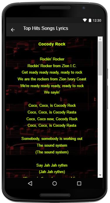 Alpha Blondy Song Lyrics APK for Android Download