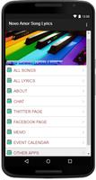 Novo Amor Song Lyrics screenshot 1