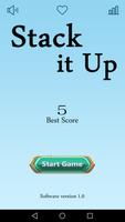 Stack Up 2D: Block Stacker Cha Affiche