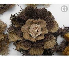 DIY burlap flower ideas ảnh chụp màn hình 3