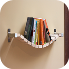 DIY Bookshelf Ideas icône