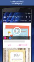 Best DIY Baby Shower Invitation Designs capture d'écran 1
