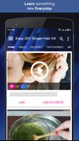 Easy DIY Ginger Hair Oil capture d'écran 1