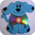 artisanat bricolage CD icône