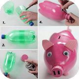 DIY Crafts Plastic Bottles icône