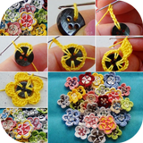 Tutoriel crochet bricolage icône