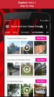 Wood and Iron Gates Design اسکرین شاٹ 1