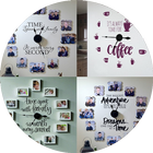 DIY Family Photo Wall Clock icône