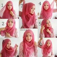 1000+ Bridal Hijab Tutorial screenshot 1