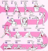 Daily Stretches Affiche