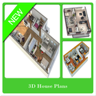 خطط البيت 3D أيقونة