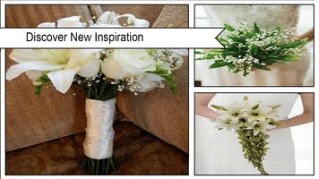 DIY white lily flower bouquet screenshot 1