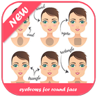 Eyebrows For Round Face icône