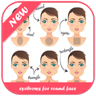 Eyebrows For Round Face icono