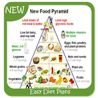 Planos de dieta fáceis ícone