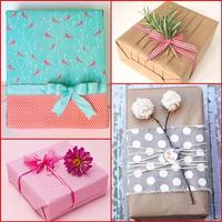 Gift Wrapping Design Ideas plakat