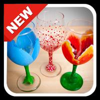 300+ DIY Glass Painting Patterns Ideas ポスター