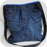 diy jeans bag