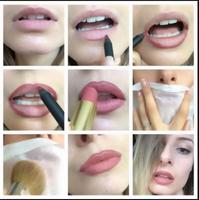 DIY Lippenstift Tutorial Plakat