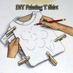pintura diy t shirt