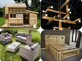 DIY pallet projects پوسٹر