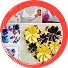 DIY papel artesanato ícone